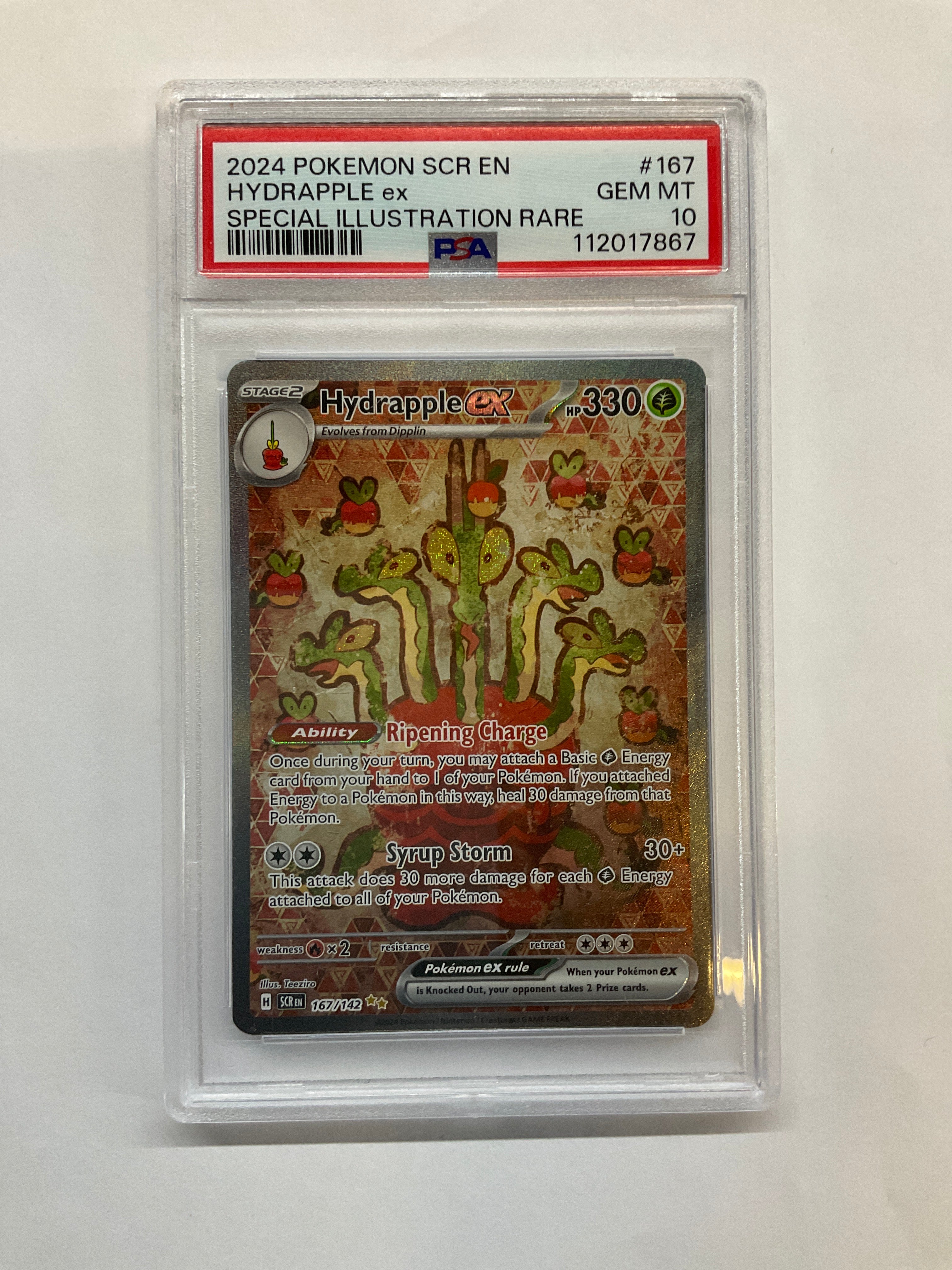 2024 Pokemon Hydrapple ex #167 PSA 10 Special Illustration Rare SIR – Magic City Collectibles