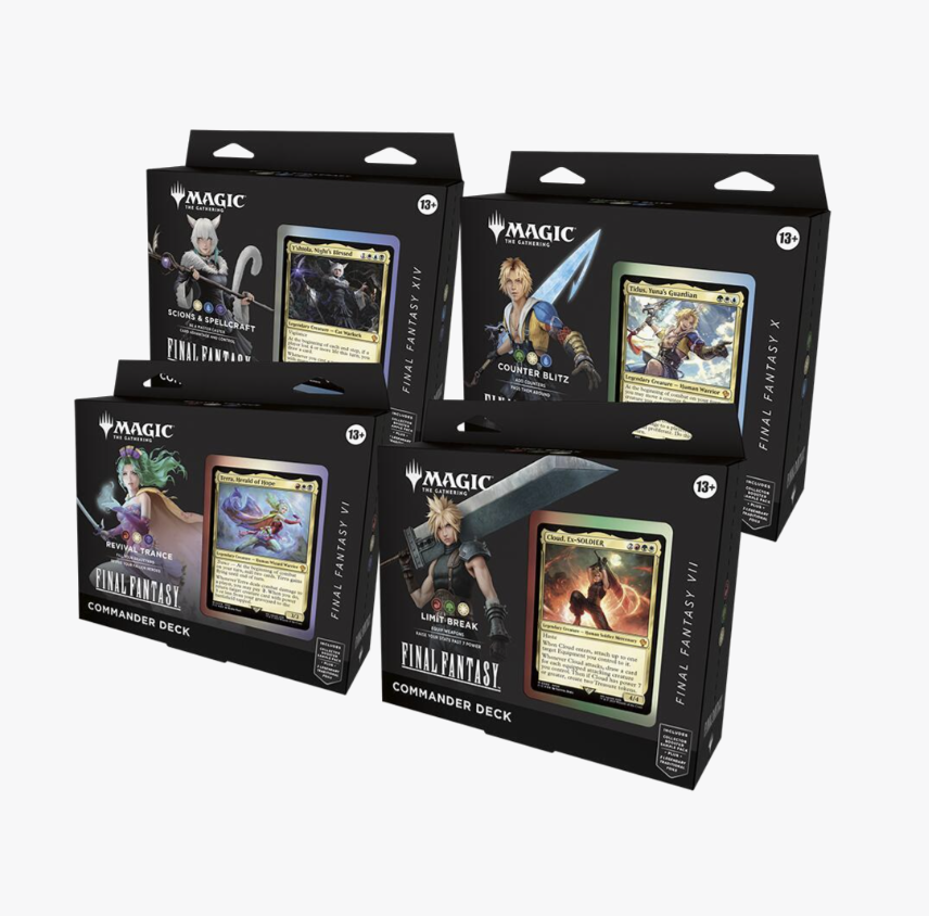 Magic The Gathering - Final Fantasy Commander Deck Magic The Gathering - Final Fantasy Commander Deck