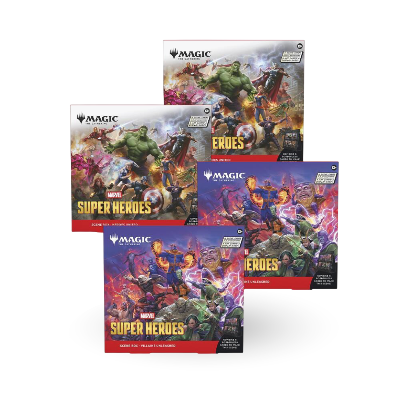 Magic The Gathering: Marvel Super Heroes Scene Box – Magic City Magic The Gathering: Marvel Super Heroes Scene Box – Magic City