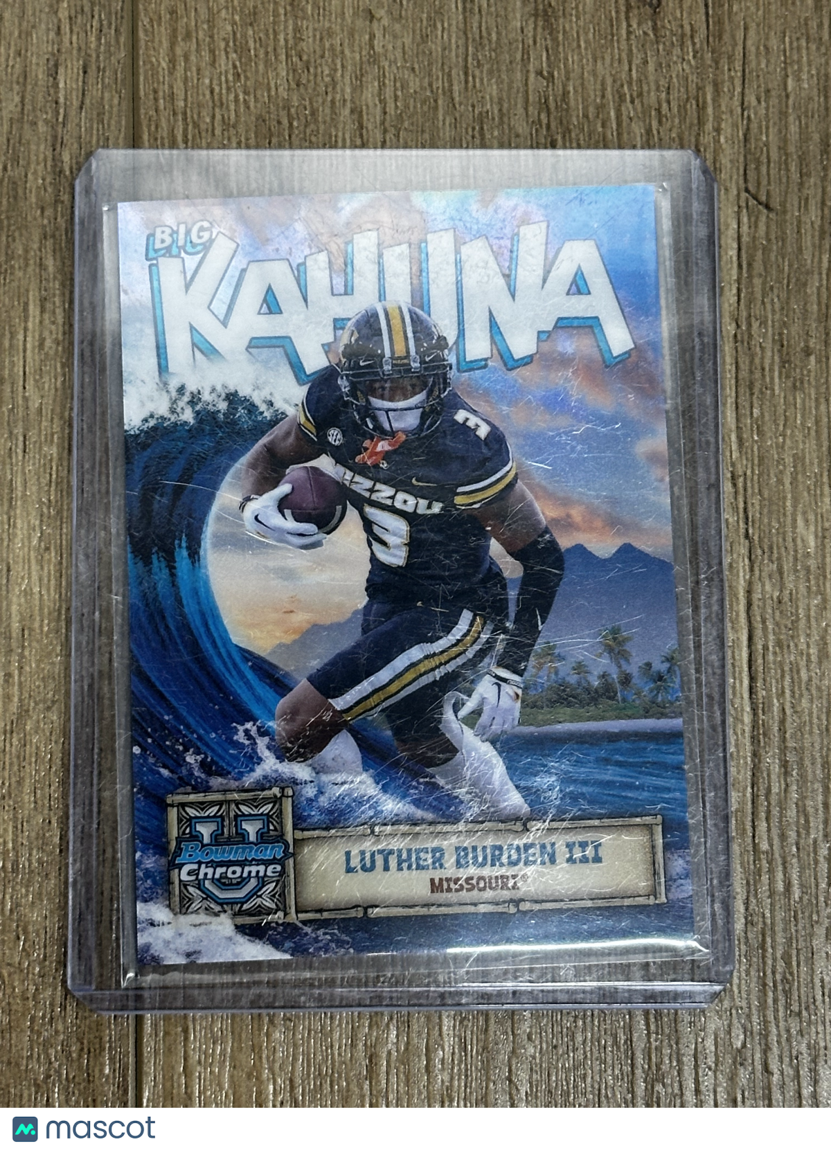 2024 Bowman U Chrome Luther Burden III Big Kahuna Case Hit