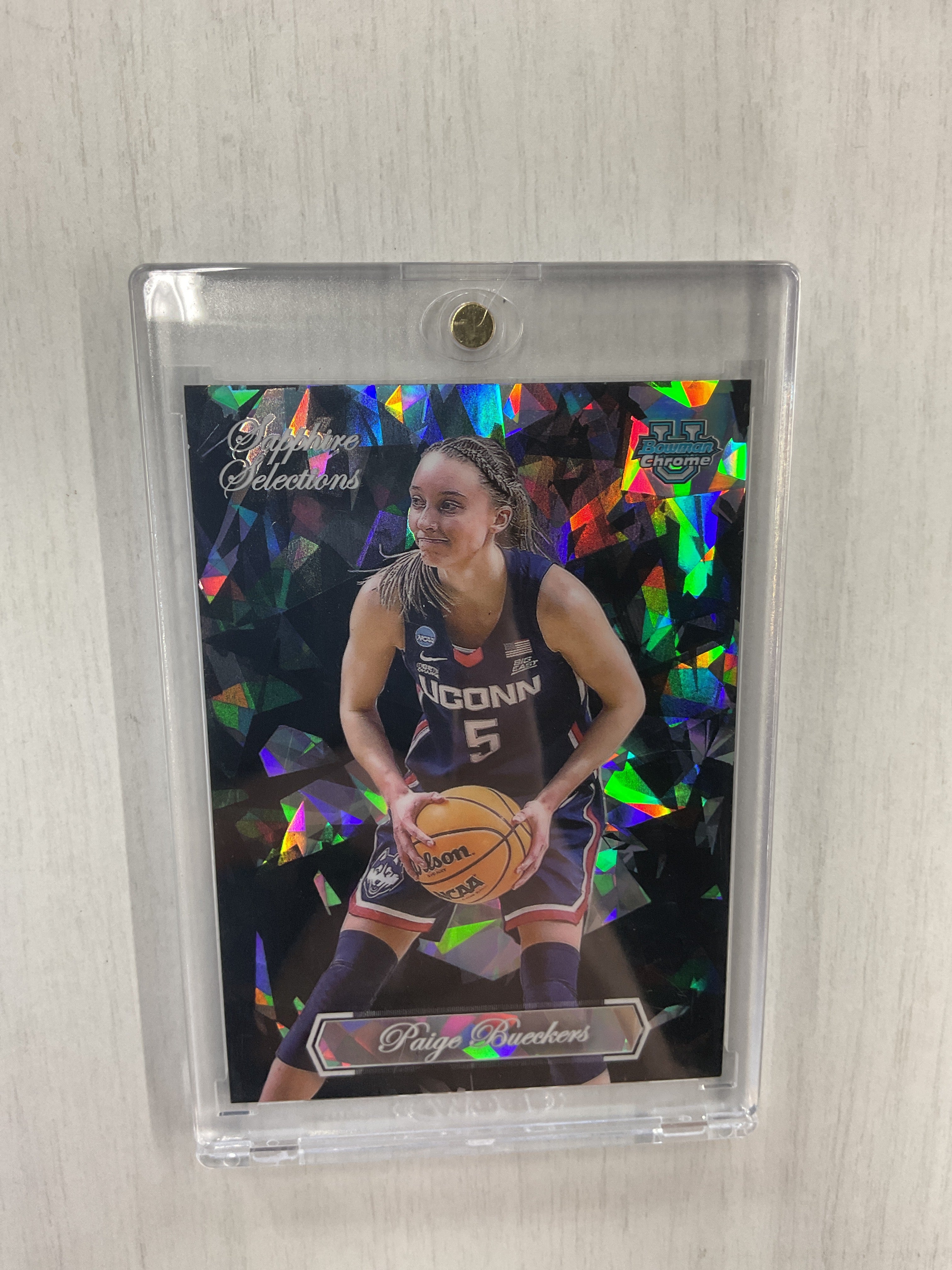 2024 Topps Sapphire Paige Bueckers Selections Black /10 Uconn