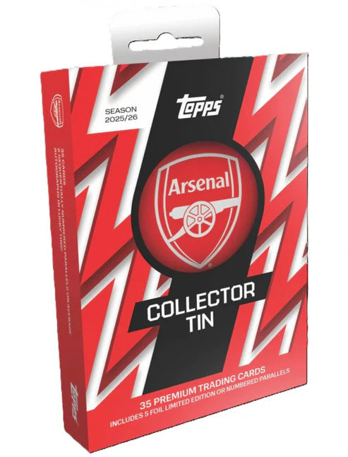 2026 Soccer - Club Exclusives - General - Arsenal Collector Tin -CSE