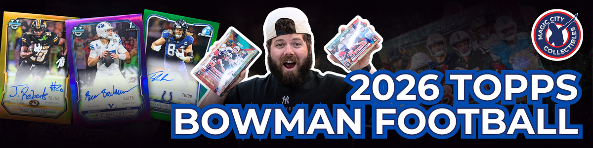 2026 Bowman Football: College Prospects, NFL Rookies, 1st Bowmans & More!