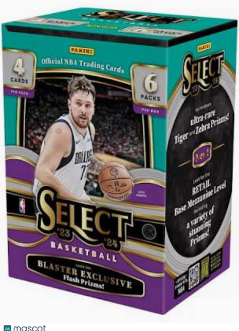 2023-24 Panini Select Basketball Blaster Box