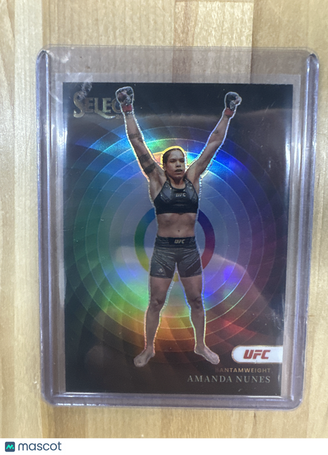 2023 Select UFC Amanda Nunes Color Wheel Case Hit