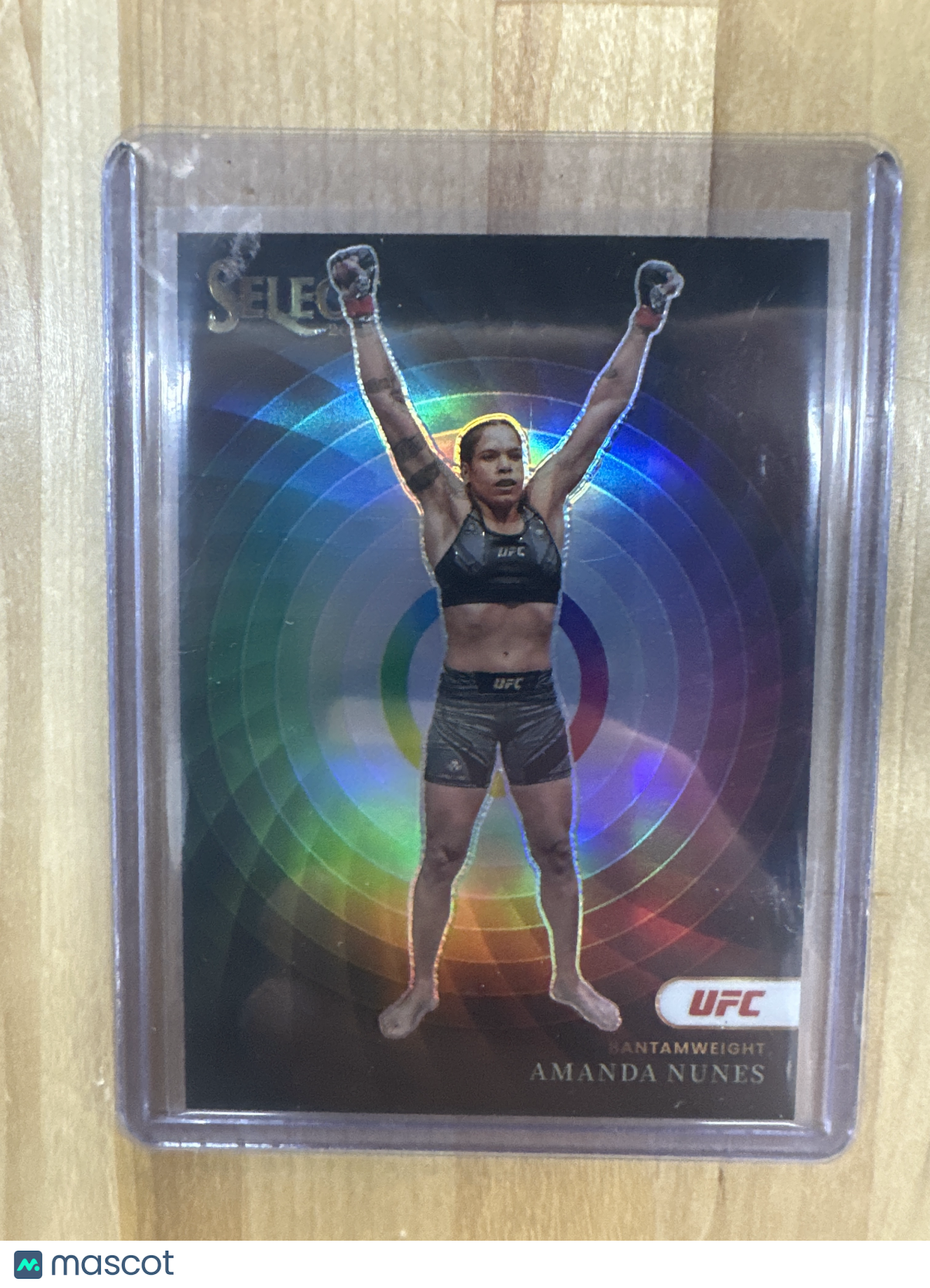 2023 Select UFC Amanda Nunes Color Wheel Case Hit