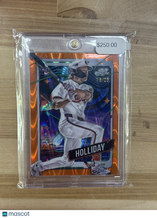 2024 Topps Chrome Cosmic Jackson Holliday Orange Neculis