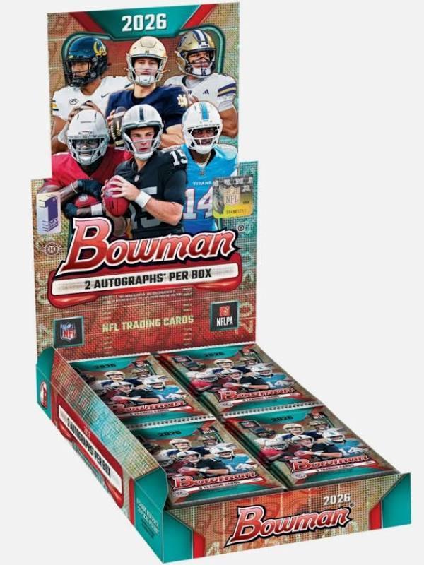 2026 Bowman Football FDI Exclusive /8 Hobby Box