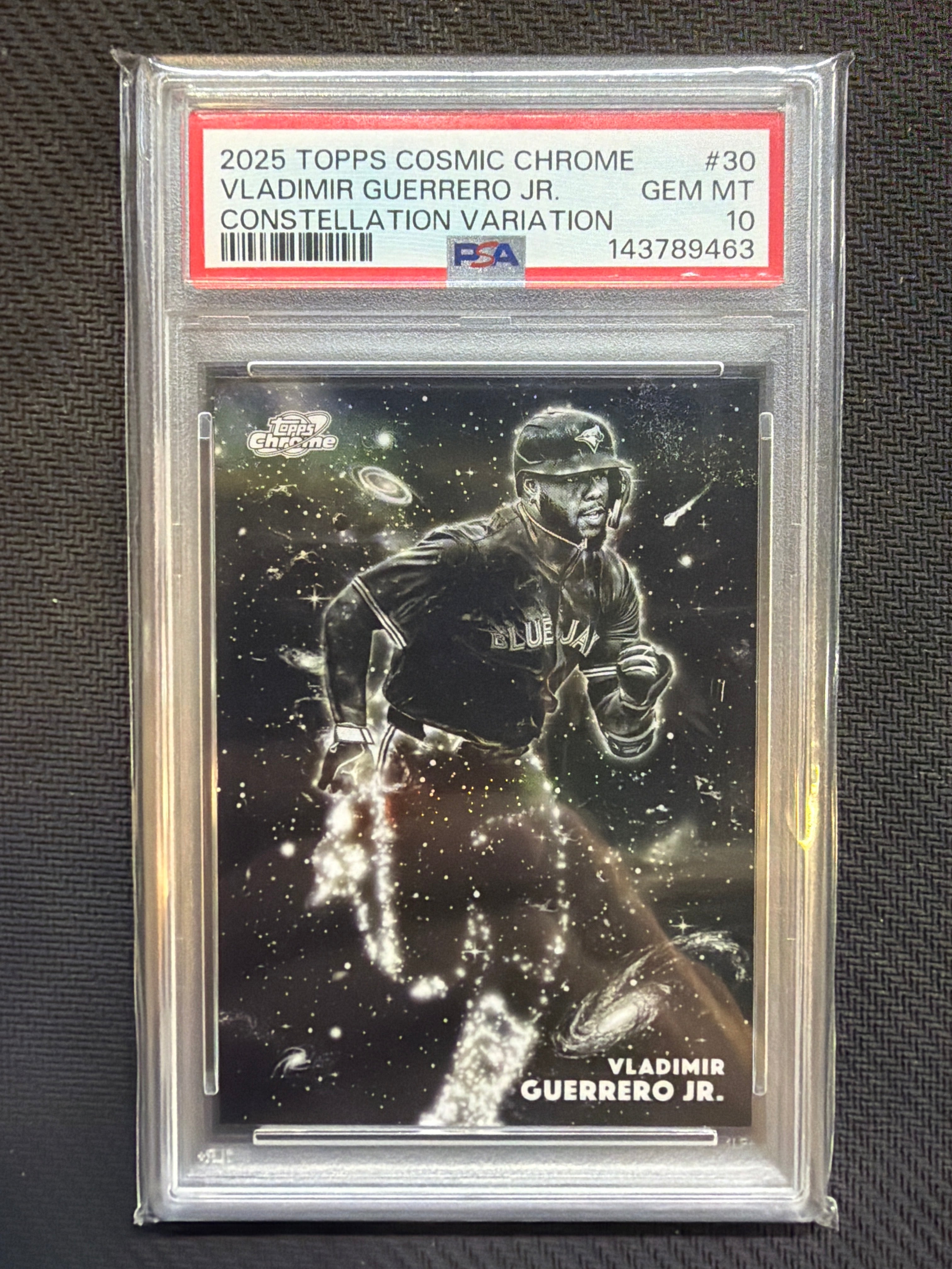 2025 Topps Chrome Cosmic Vladimir Guerrero Jr. Constellation Variation PSA 10 463