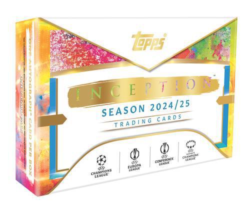 2024-25 Topps UCC UEFA CHP Inception Soccer Hobby Box