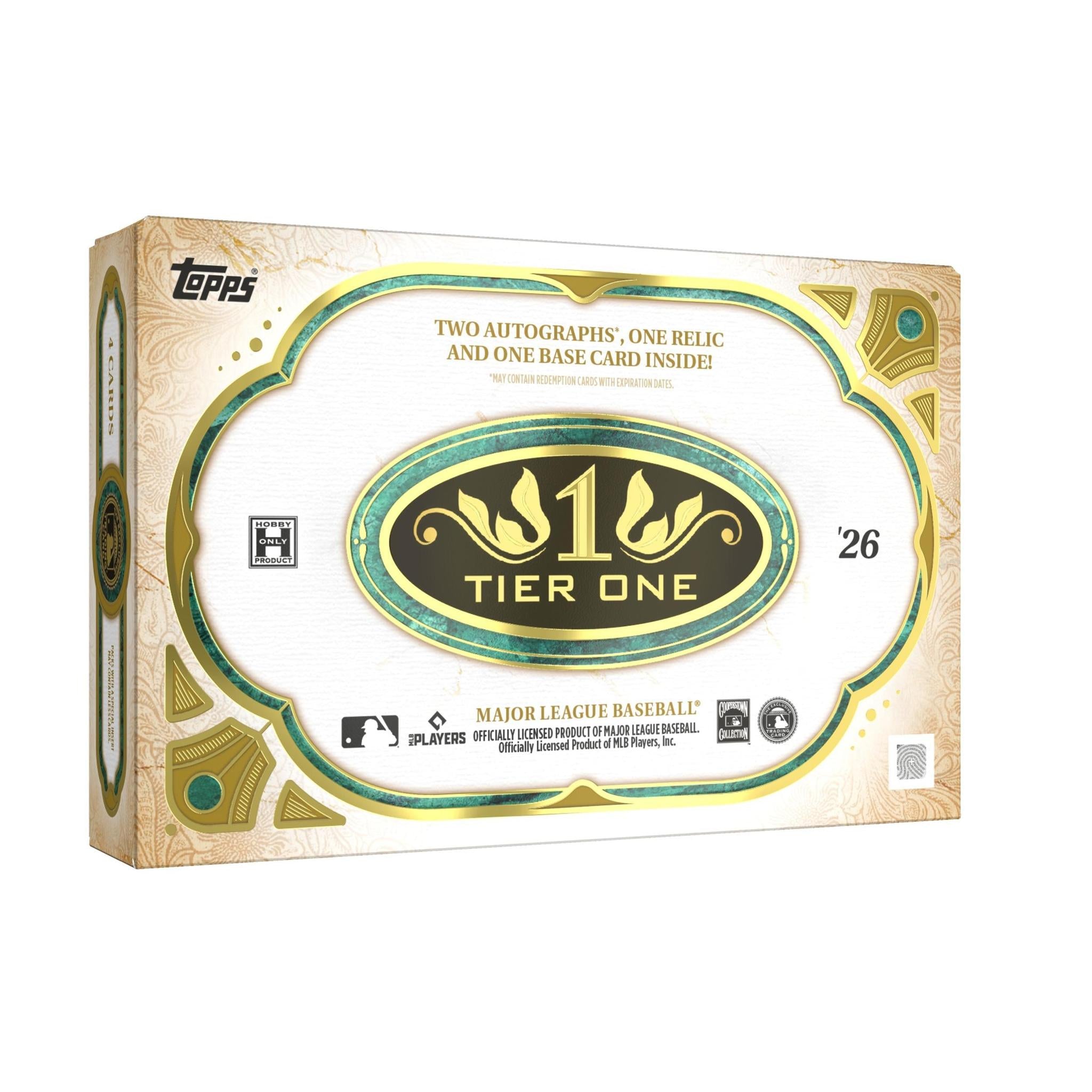 2026 Topps MLB Tier One Hobby Box