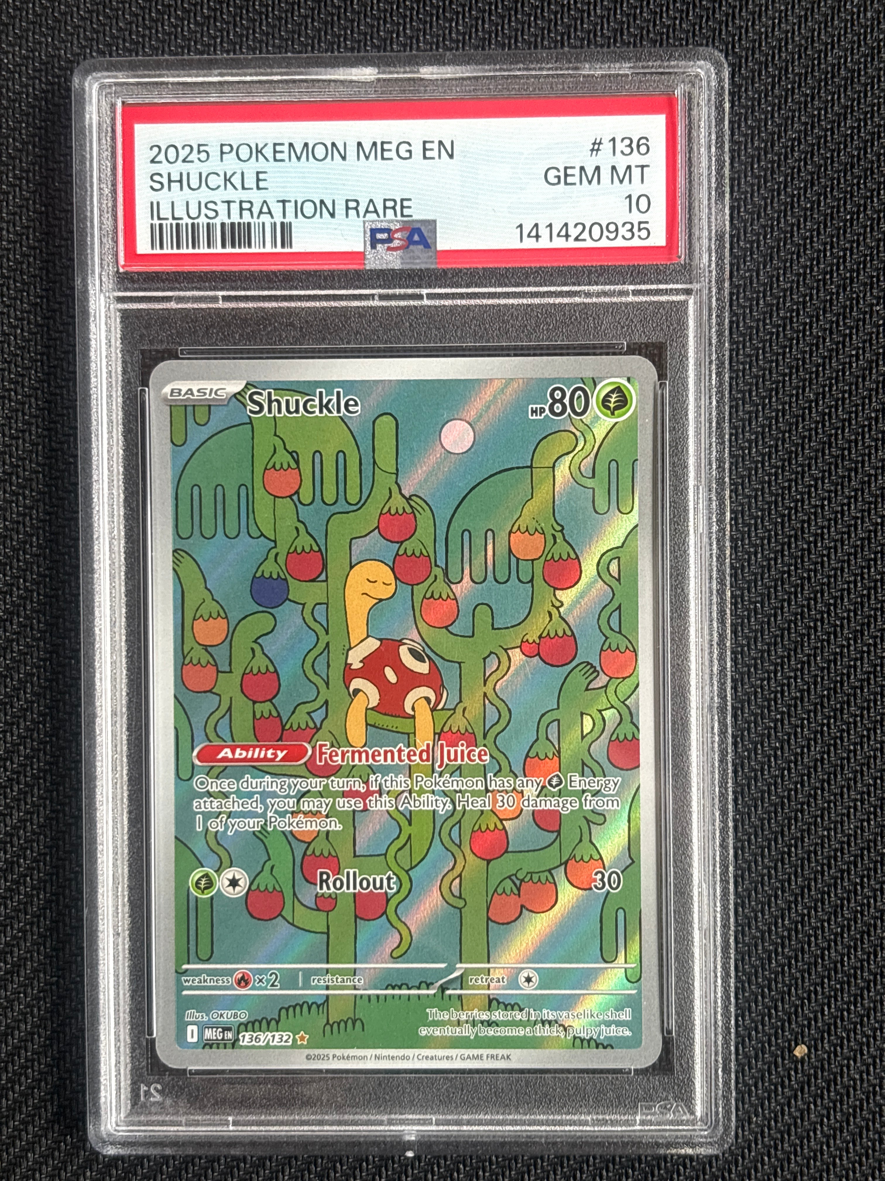 2025 Shuckle 136 PSA 10