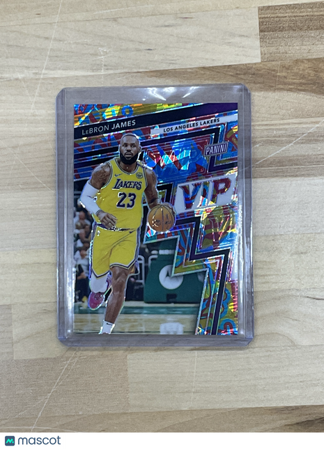 2025 The National VIP Lebron James Hellow Cracked Ice /45
