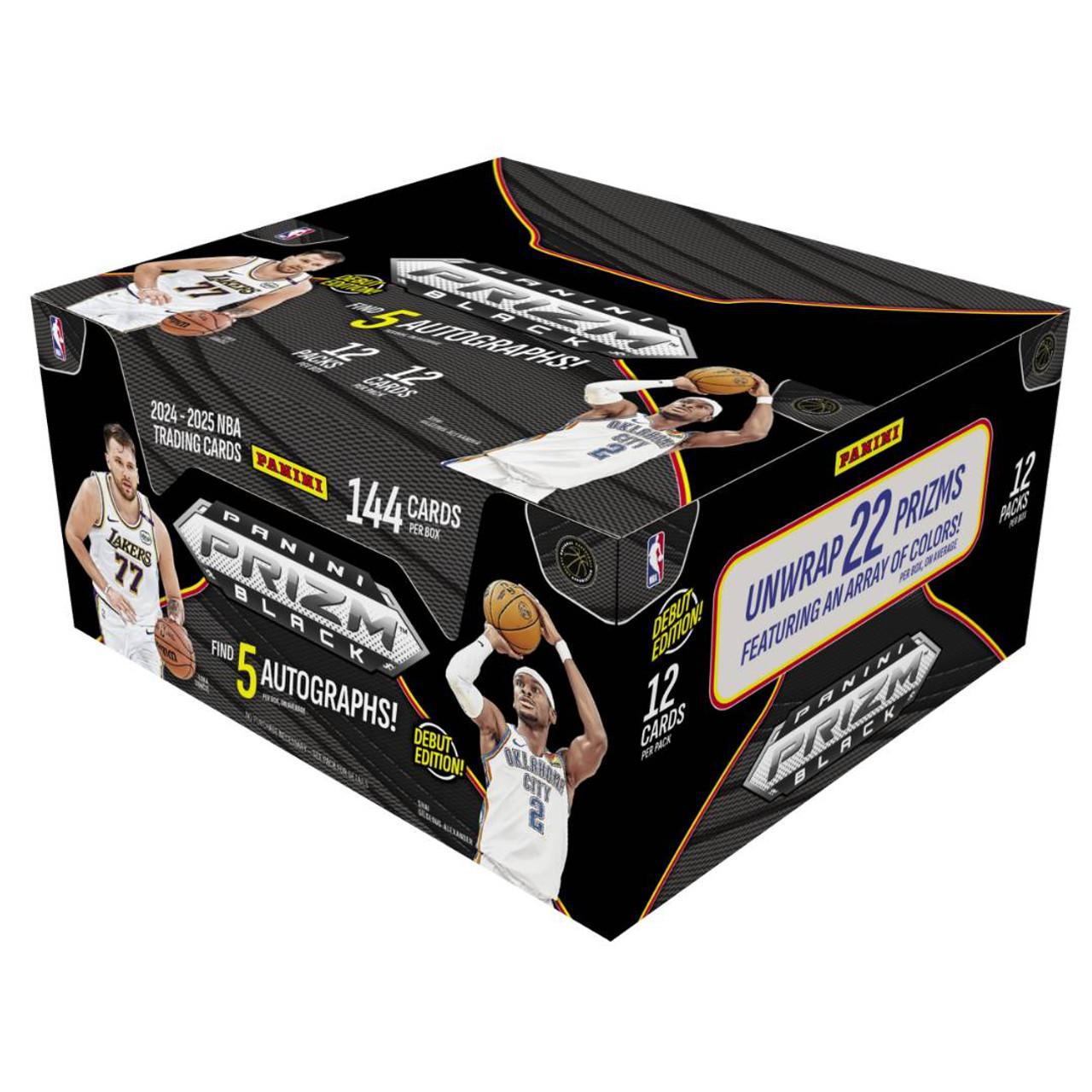2024/25 Panini Prizm Black Basketball Hobby Box