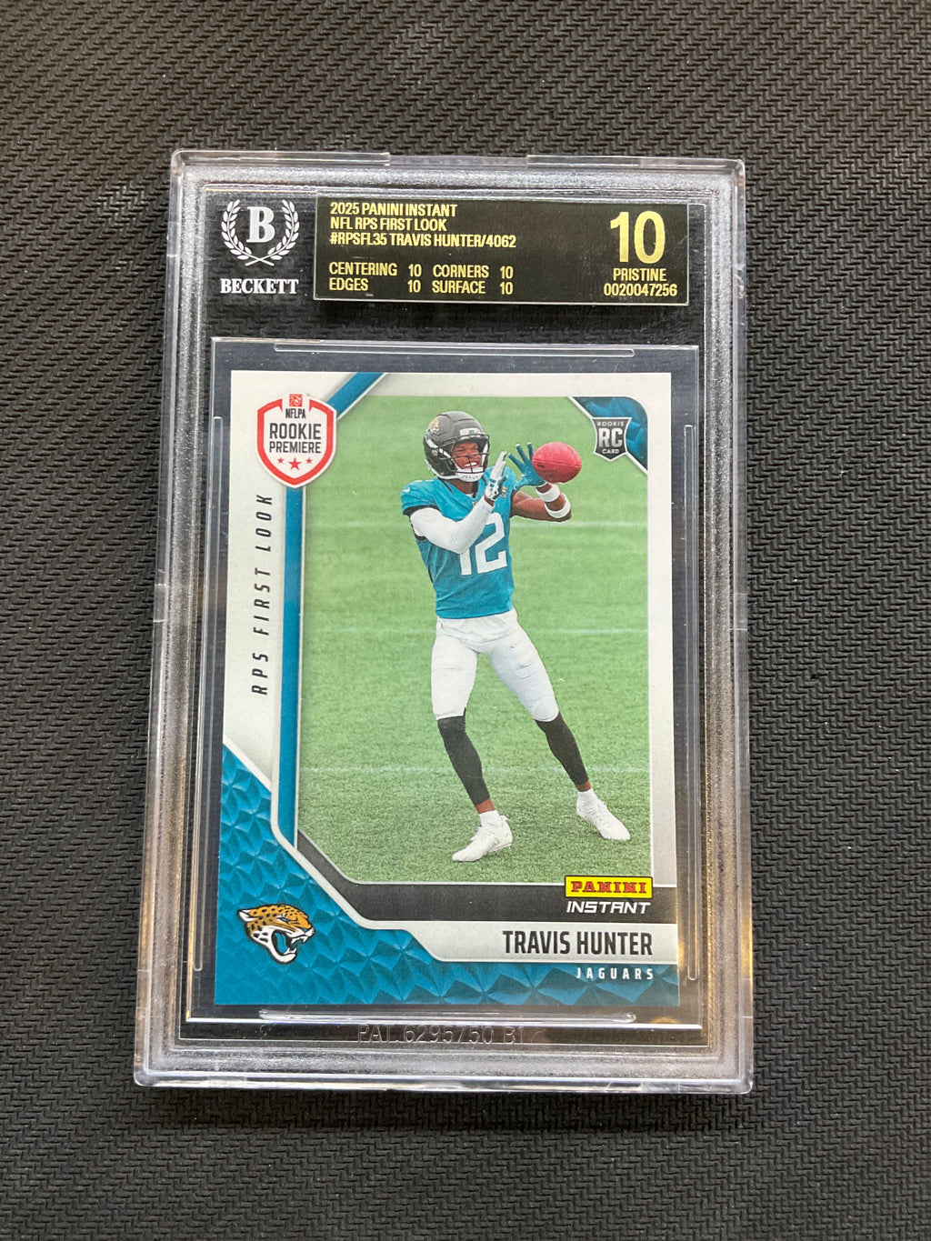 2025 Panini Instant Travis Hunter BGS 10 Black Label Rookie