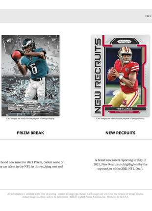 2021 Panini Prizm Football Blaster Box