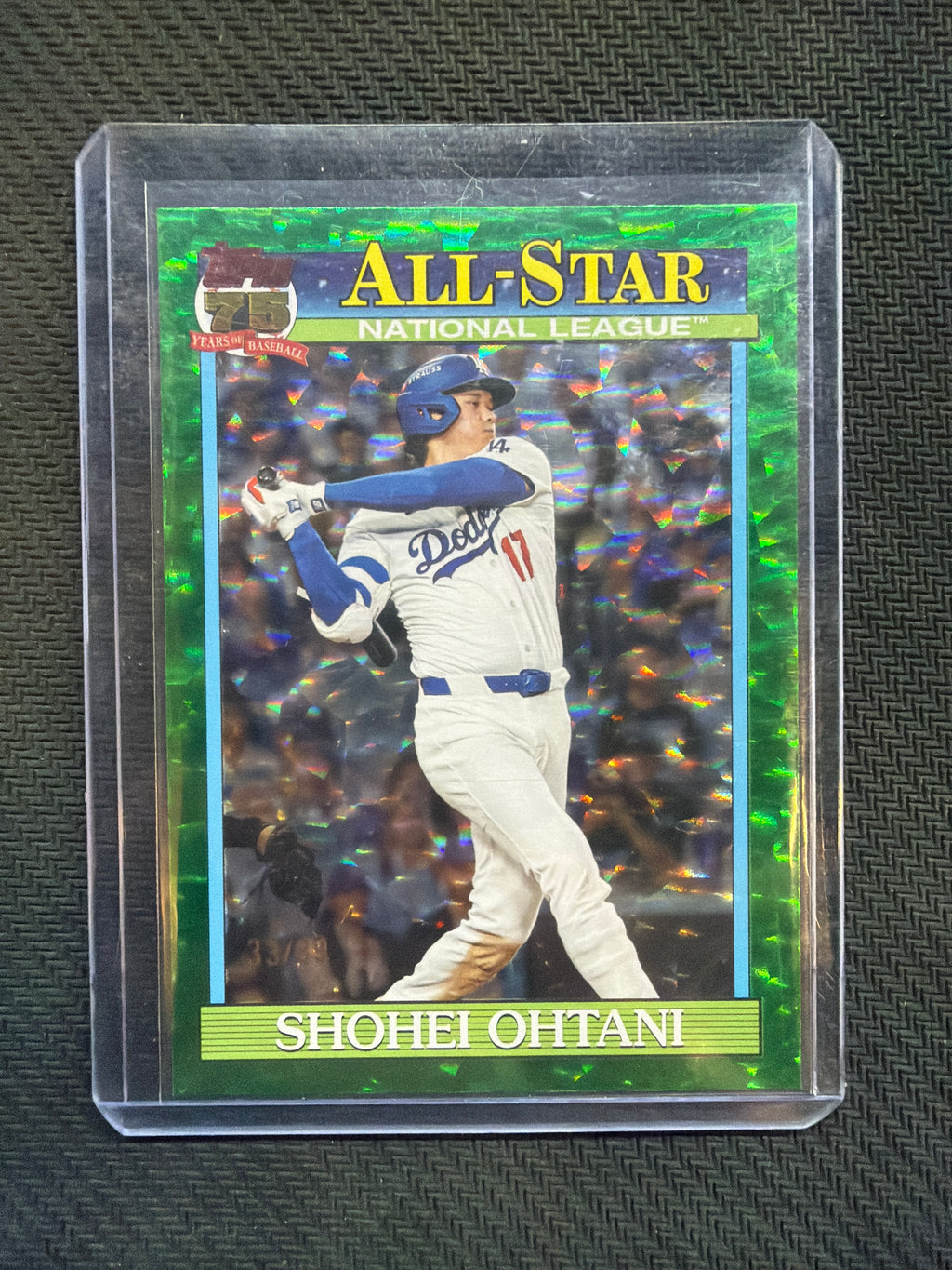 2026 Topps Series 2 Shohei Ohtani All Star Green Crackle /99 Dodgers