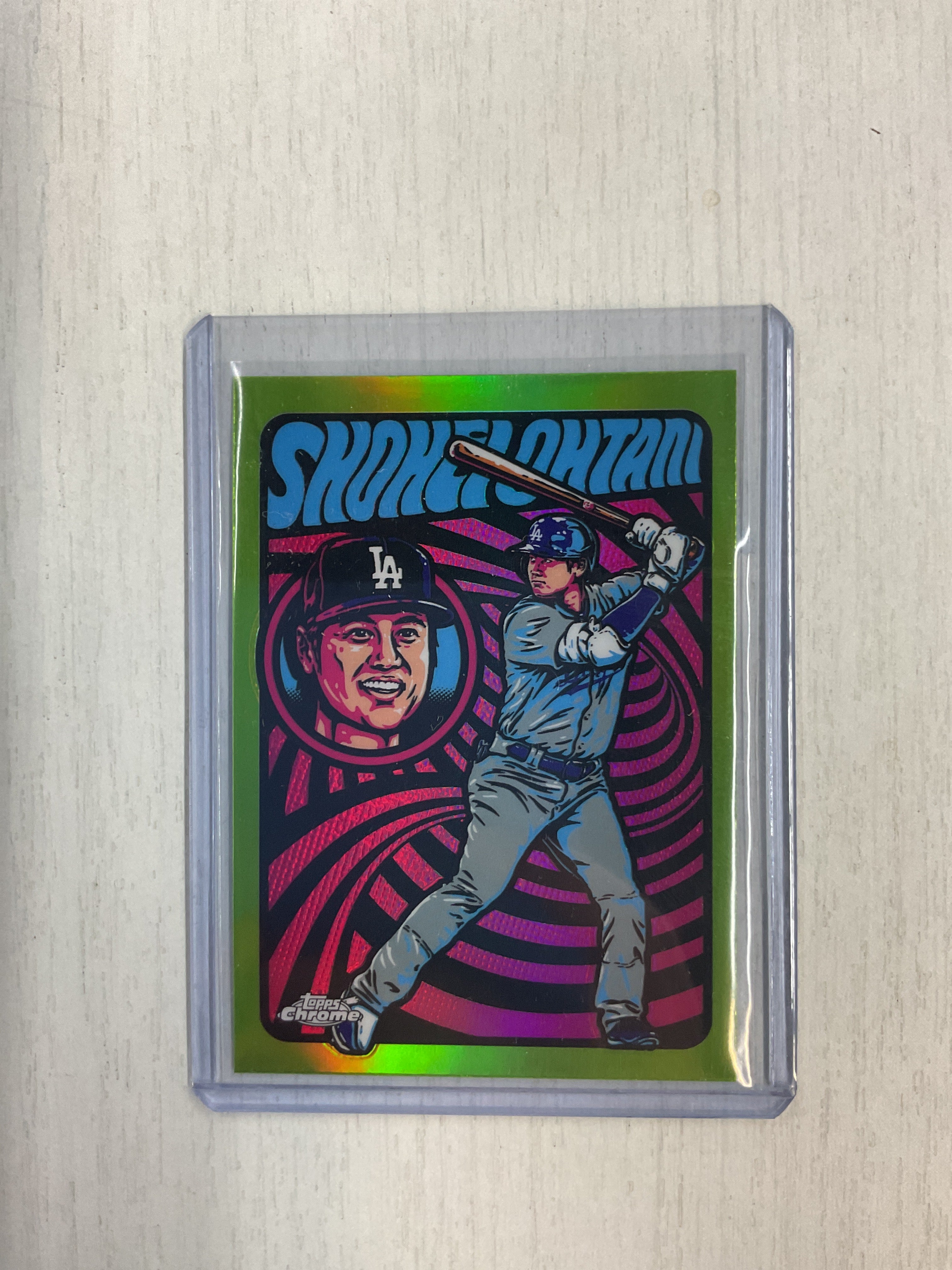 2024 Topps Chrome Shohei Ohtani Ultra Violet All-Stars Case Hit Dodgers