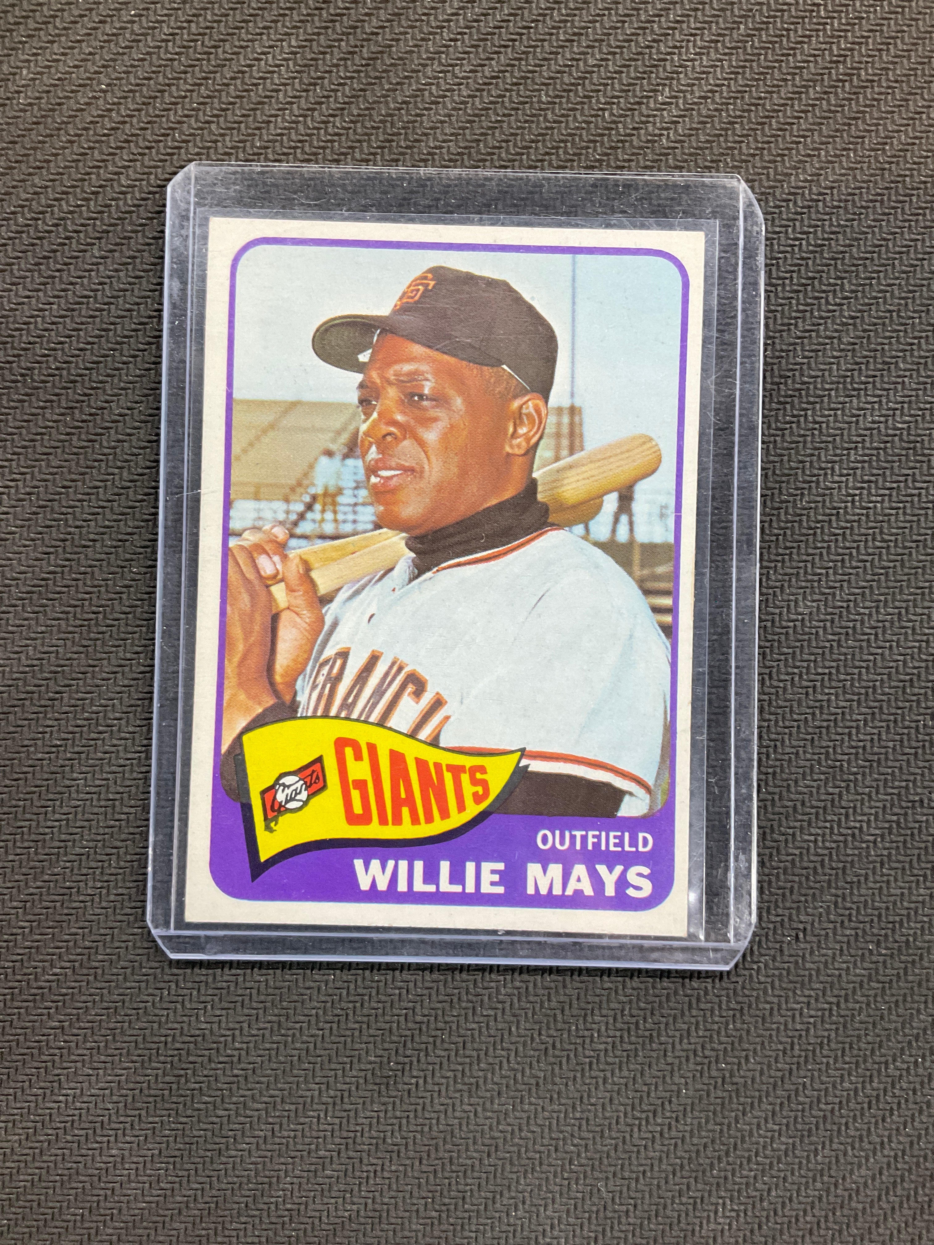 1965 Topps Willie Mays Giants