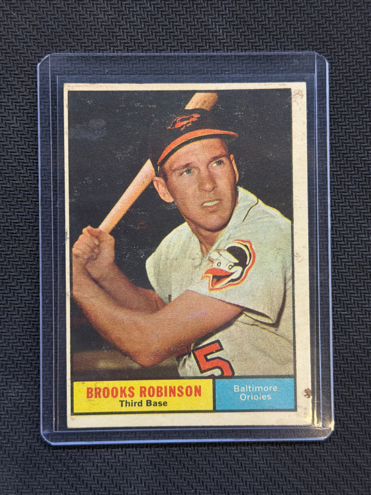 1961 Topps Brooks Robinson #10 Orioles 3