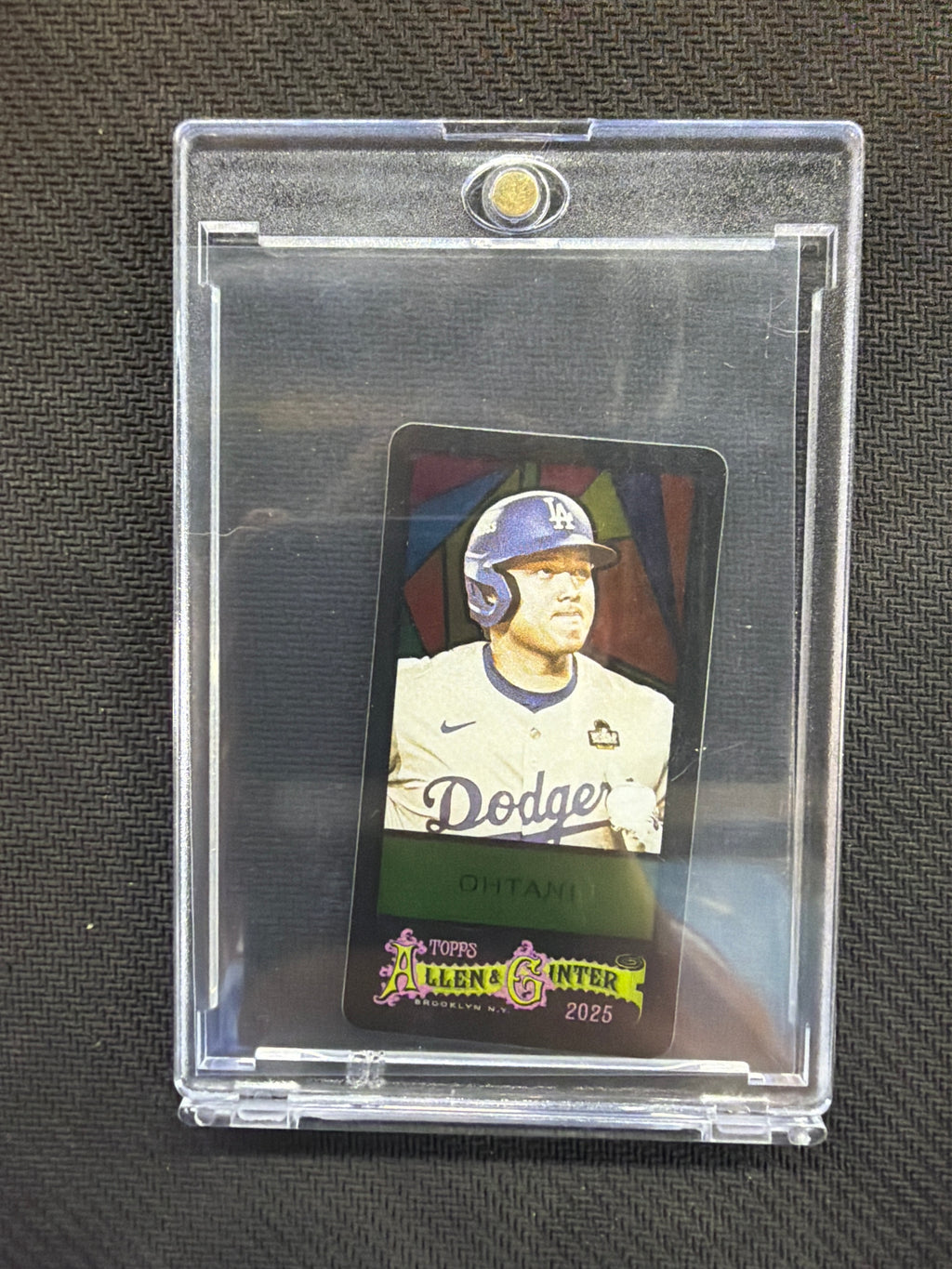2025 Allen & Ginter Shohei Ohtani Mini Stained Glass #389 Dodgers