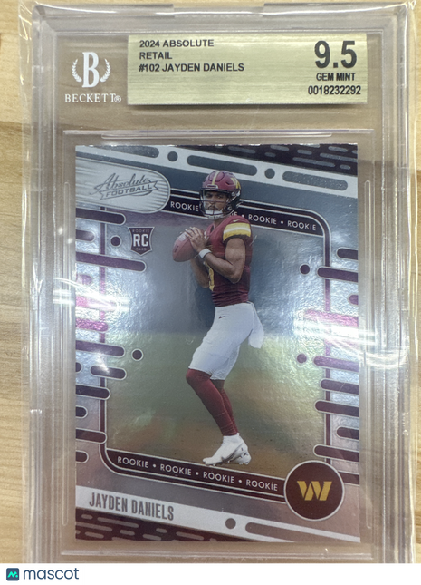 2024 Absolute Jayden Daniels #102 BGS 9.5