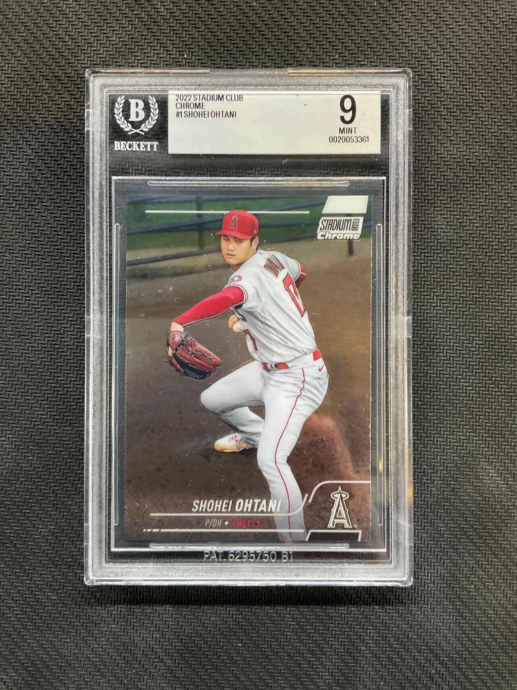 2022 Stadium Club Chrome Shohei Ohtani #1 BGS 9 Angels
