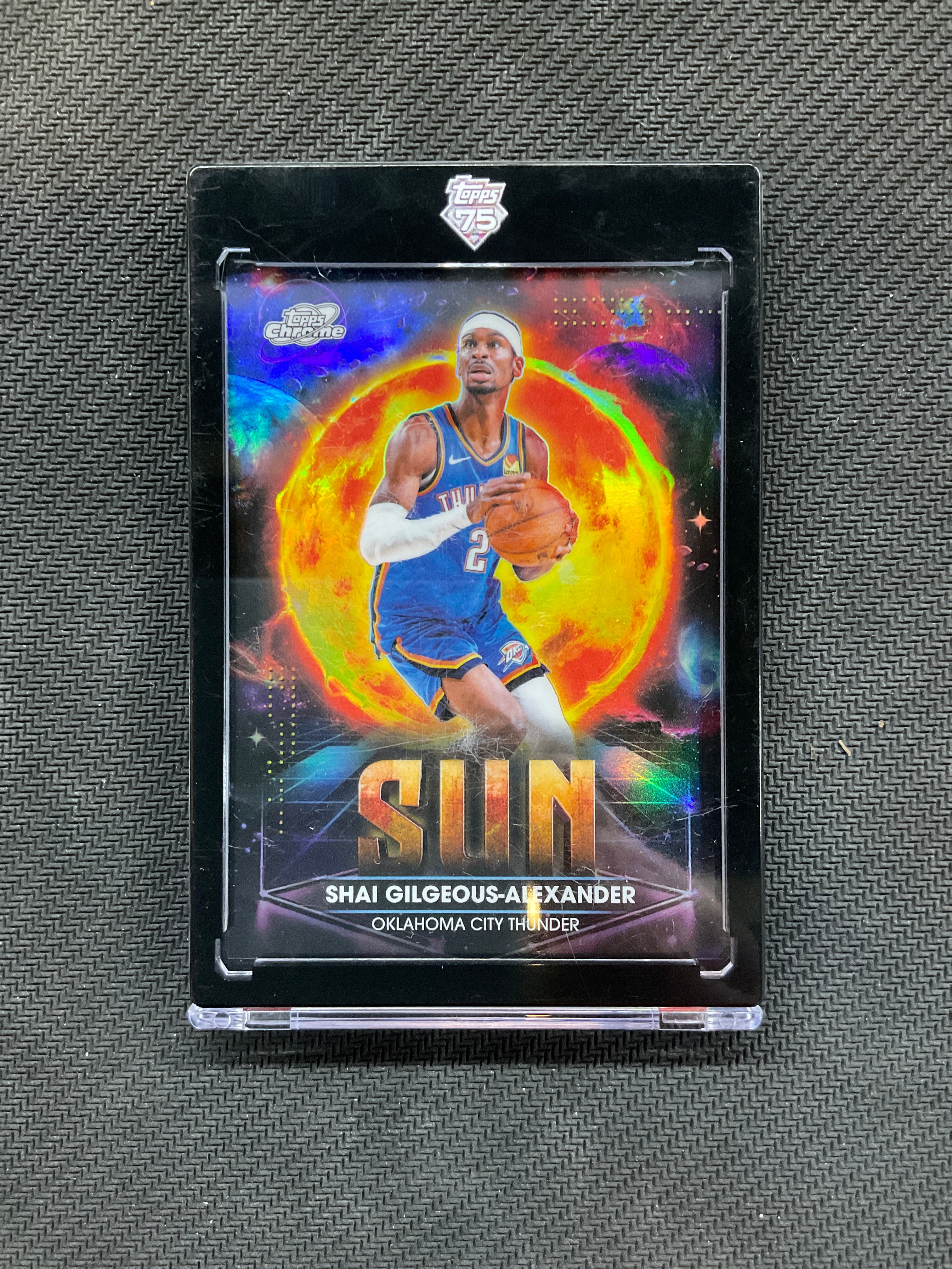 2026 Topps Chrome Cosmic Shai Gilgeous-Alexander Sun Case Hit