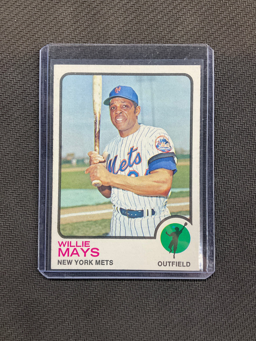1973 Topps Willie Mays Mets