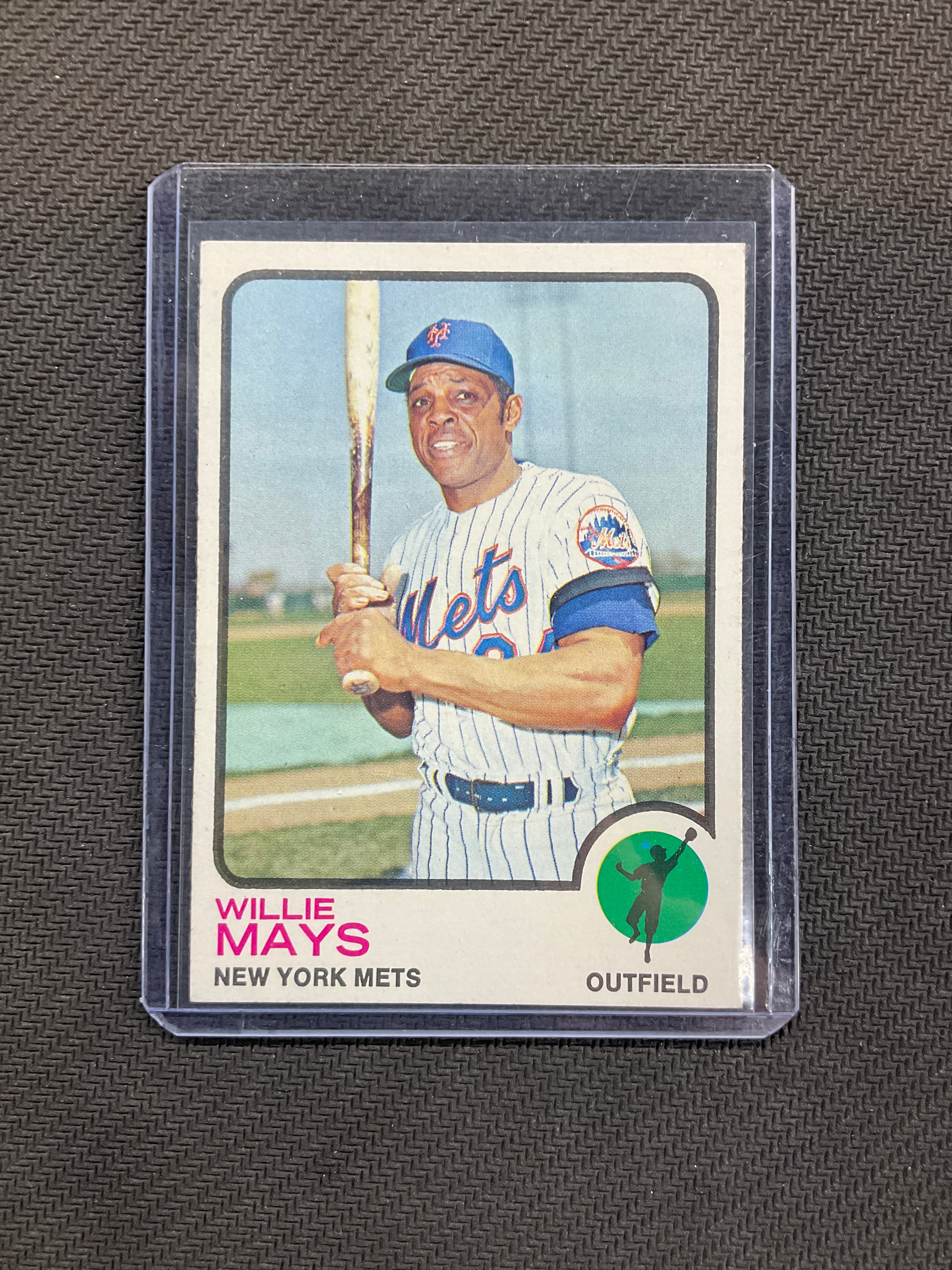 1973 Topps Willie Mays Mets