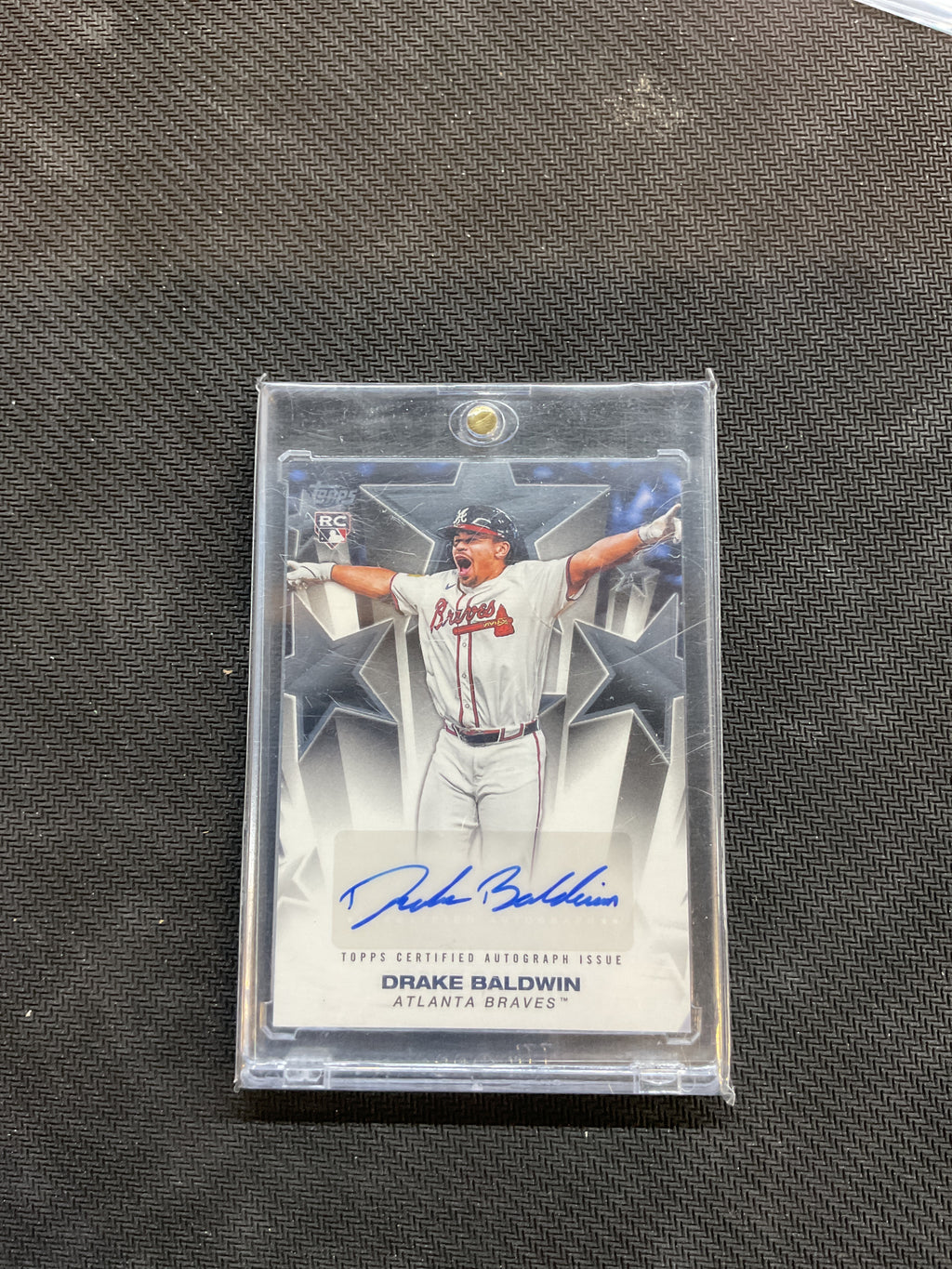 2025 Topps Drake Baldwin Baseball Stars Rookie Autograph Card Braves