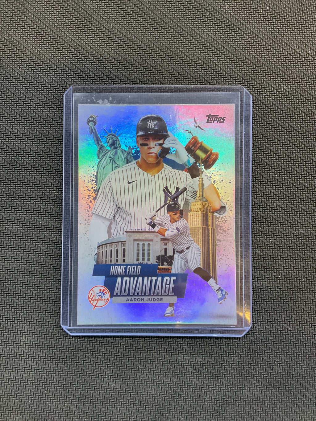 2025 Topps Aaron Judge #HA1 Home Field Advantage Yankees Case Hit