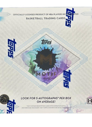 23/24 TOPPS MOTIF BASKETBALL HOBBY