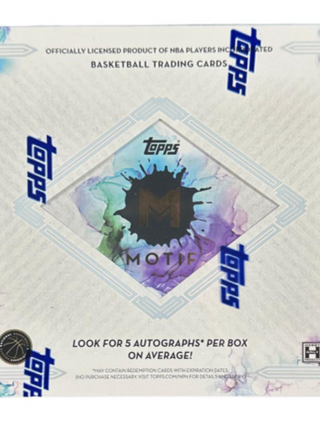 23/24 TOPPS MOTIF BASKETBALL HOBBY