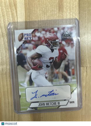 2022 Leaf Pro Set John Metchie II Auto Alabama