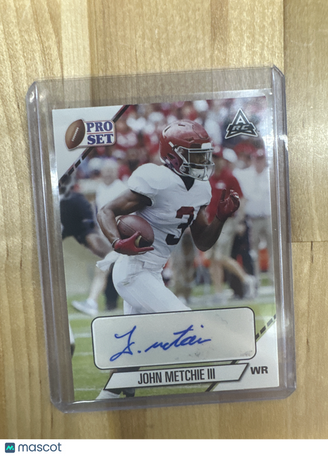 2022 Leaf Pro Set John Metchie II Auto Alabama