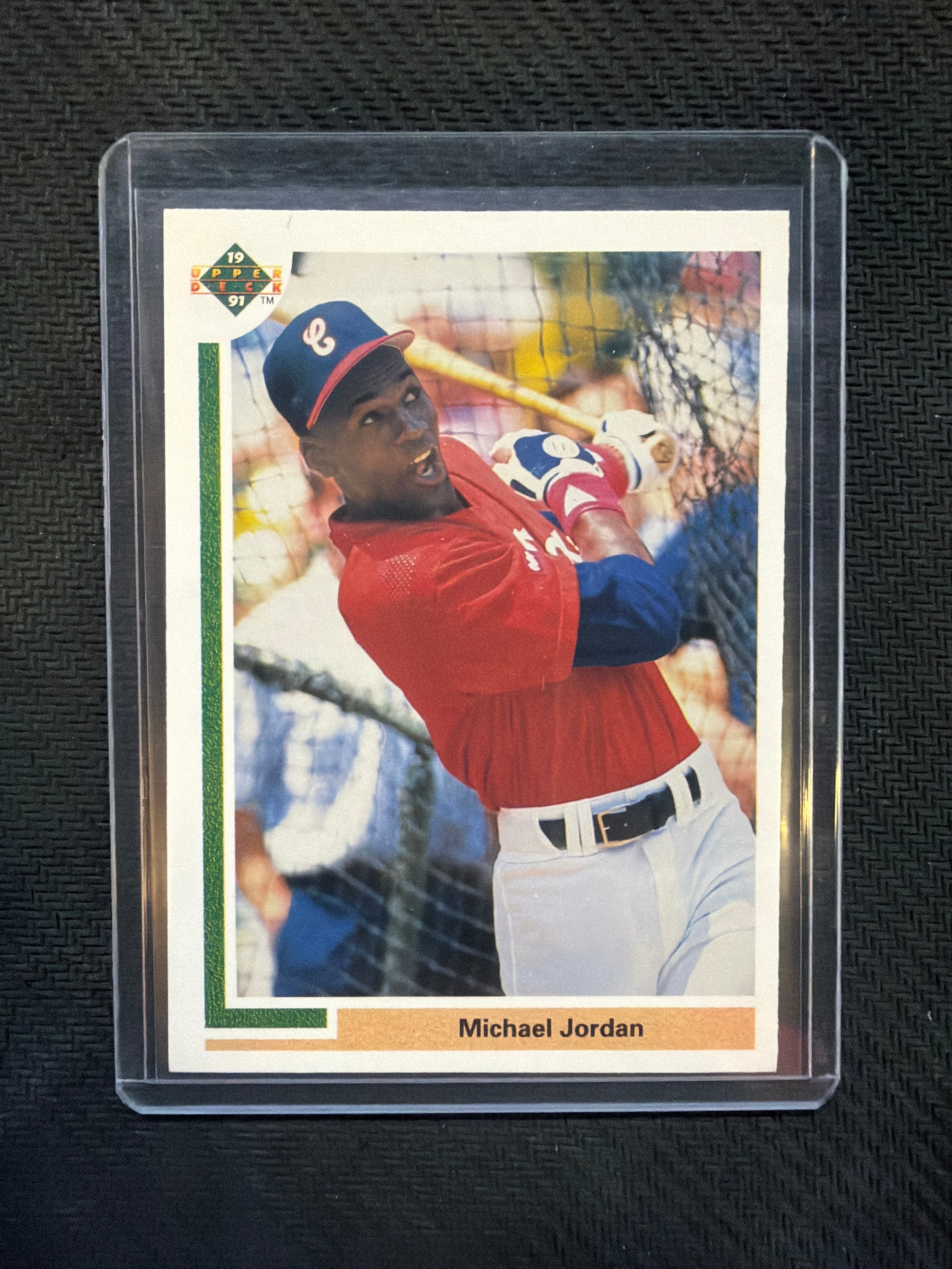 1990 Upper Deck Michael Jordan MLB Rookie Barons