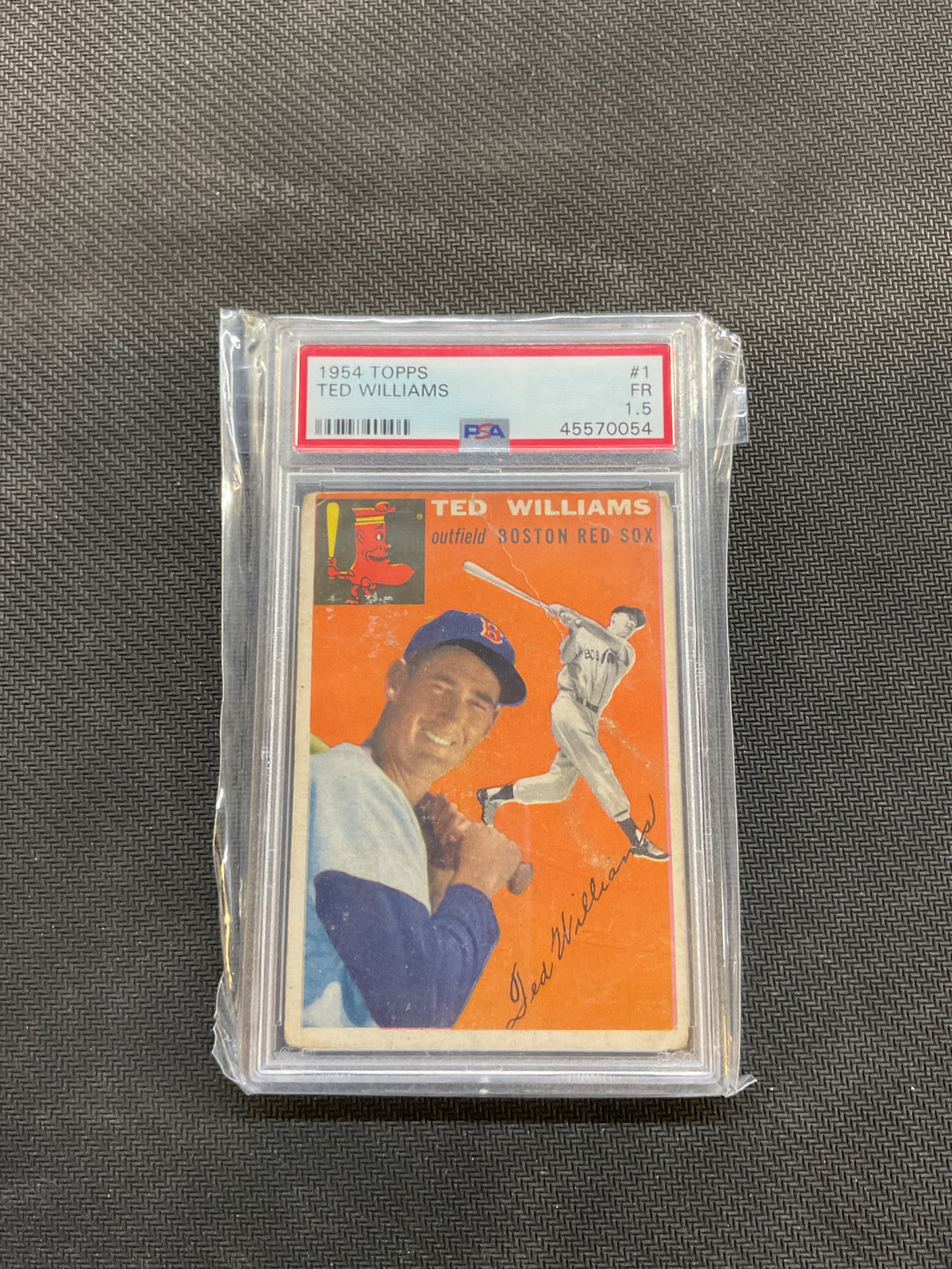 1954 Topps Ted Williams PSA 1.5 Red Sox