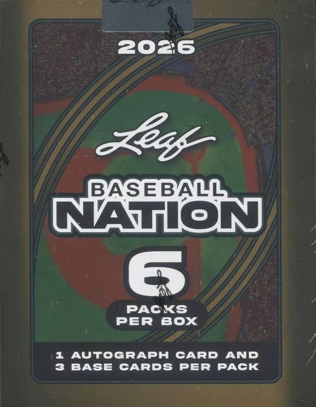 2026 Leaf Baseball Nation Hobby Box