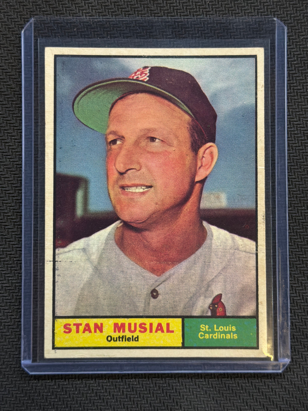 1961 Topps Stan Musial #290 Cardinals