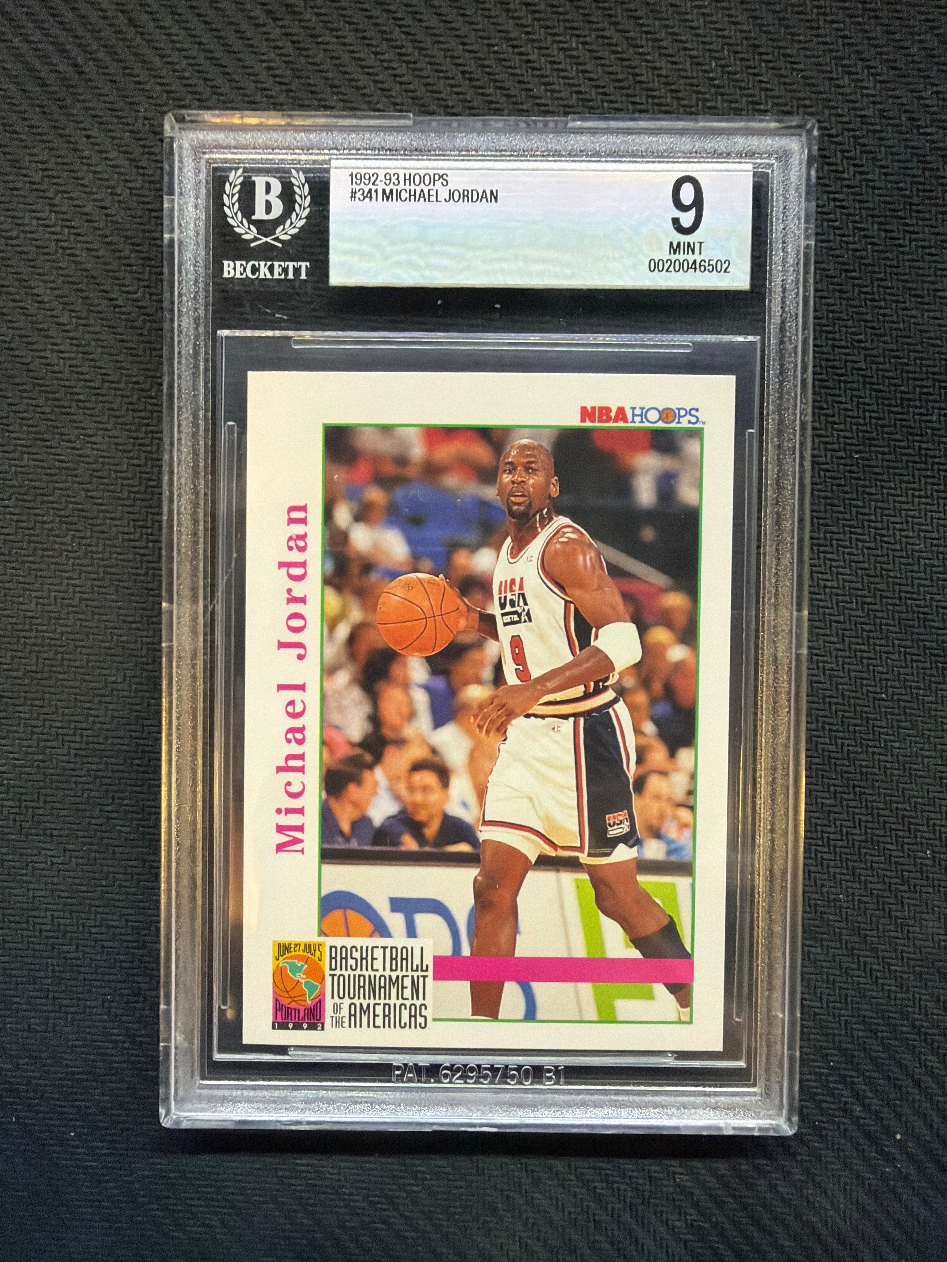 1992-93 Hoops Michael Jordan BGS 9 Bulls