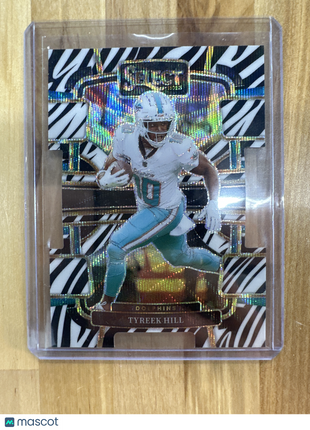 2023 Select Tyreek Hill Zebra Concourse Die Cut