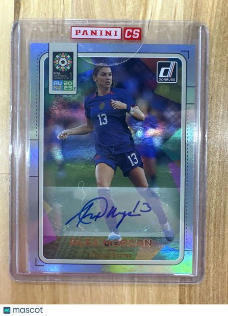 2023 Donruss Alex Morgan Fifa USA Auto