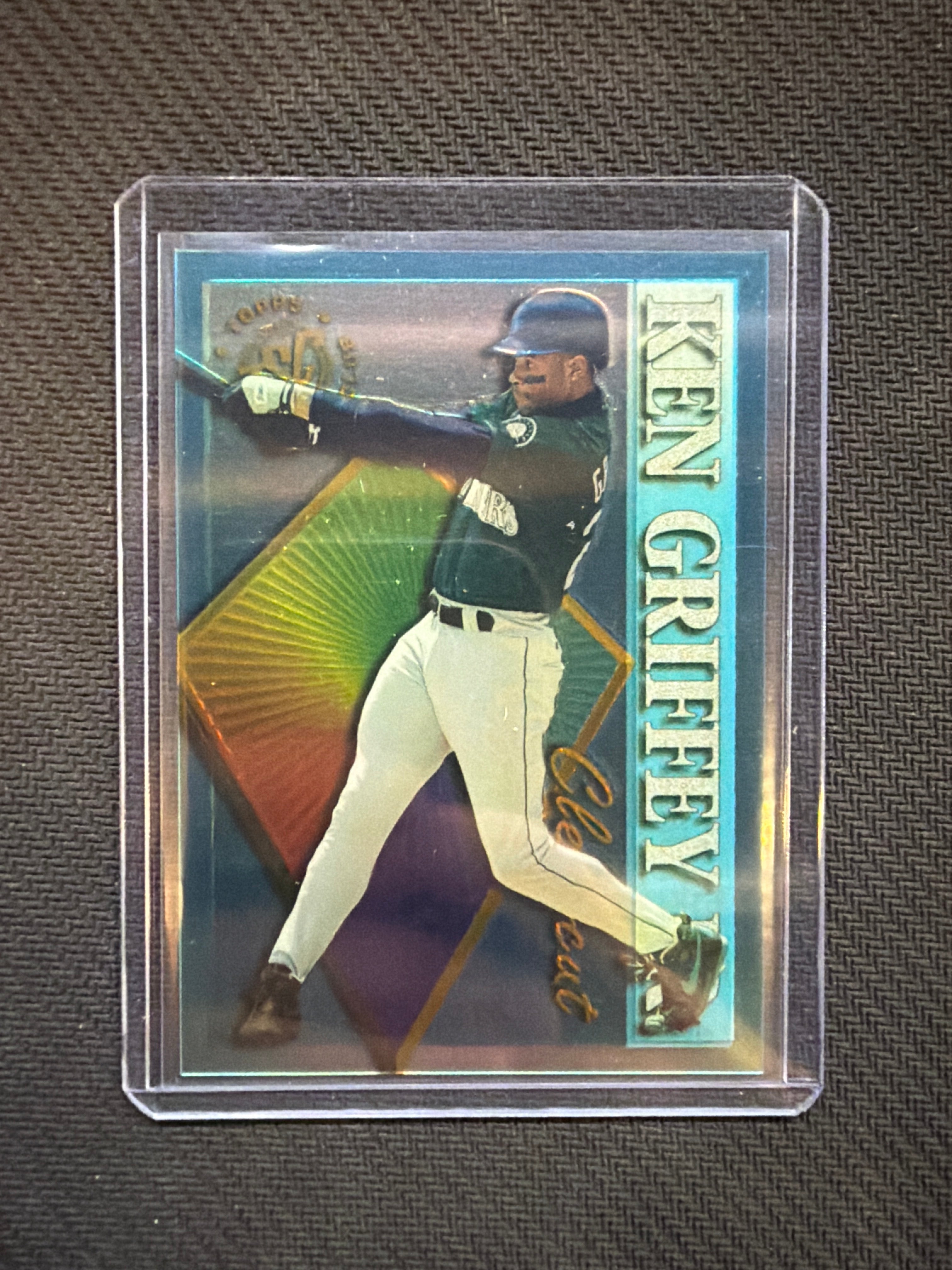 1995 Topps Stadium Club Ken Griffey Clearcut Mariners