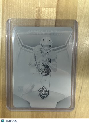 2020 Chronicels Draft Limited Jerry Jeudy Plate 1/1 Alabama
