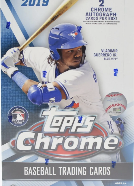 2019 Topps Chrome Baseball Hobby Box