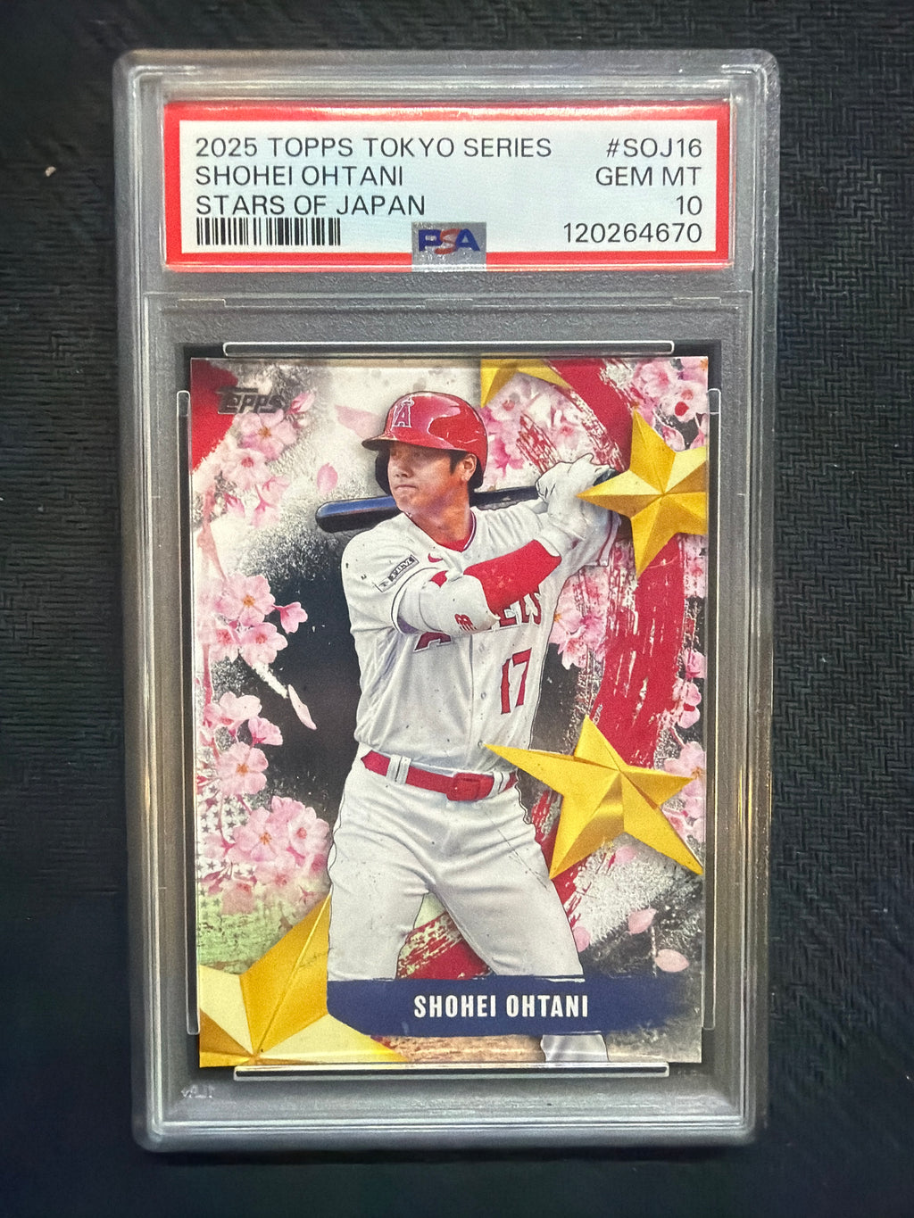 2025 Topps Tokyo Series Shohei Ohtani Stars Of Japan PSA 10 670