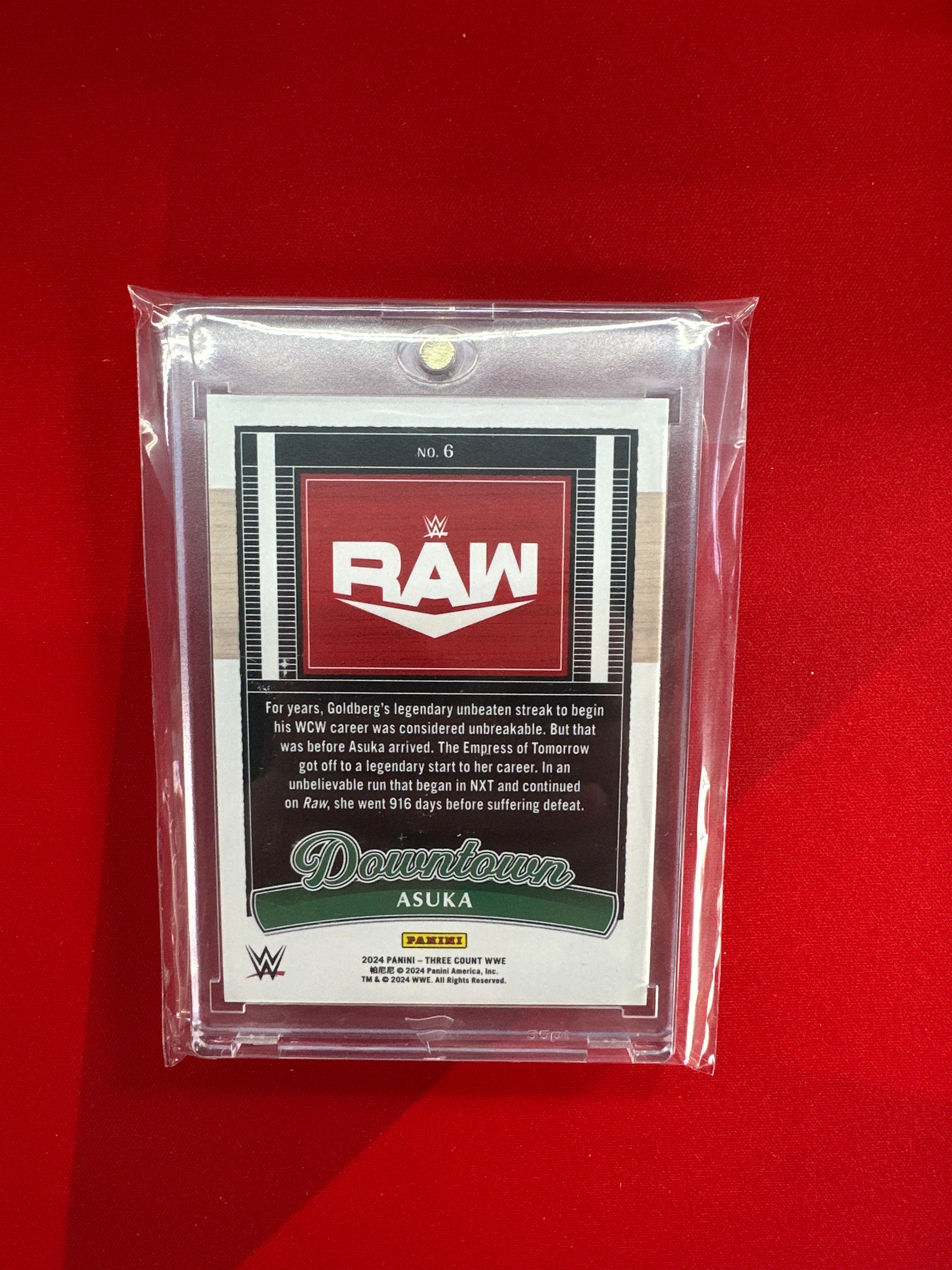 2024 Three Count Asuka Downtown! WWE