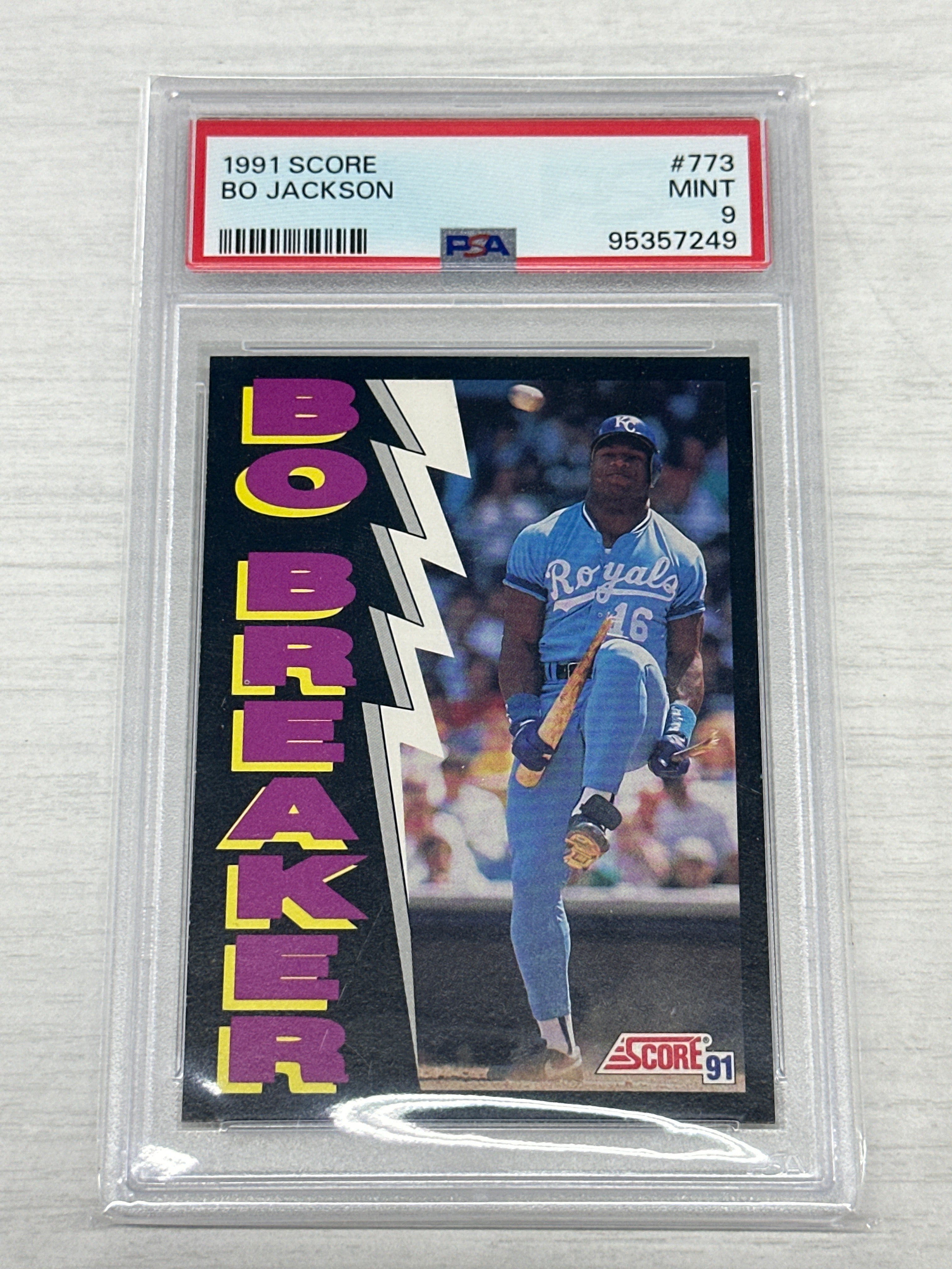 1991 Score Bo Jackson #773 PSA 9