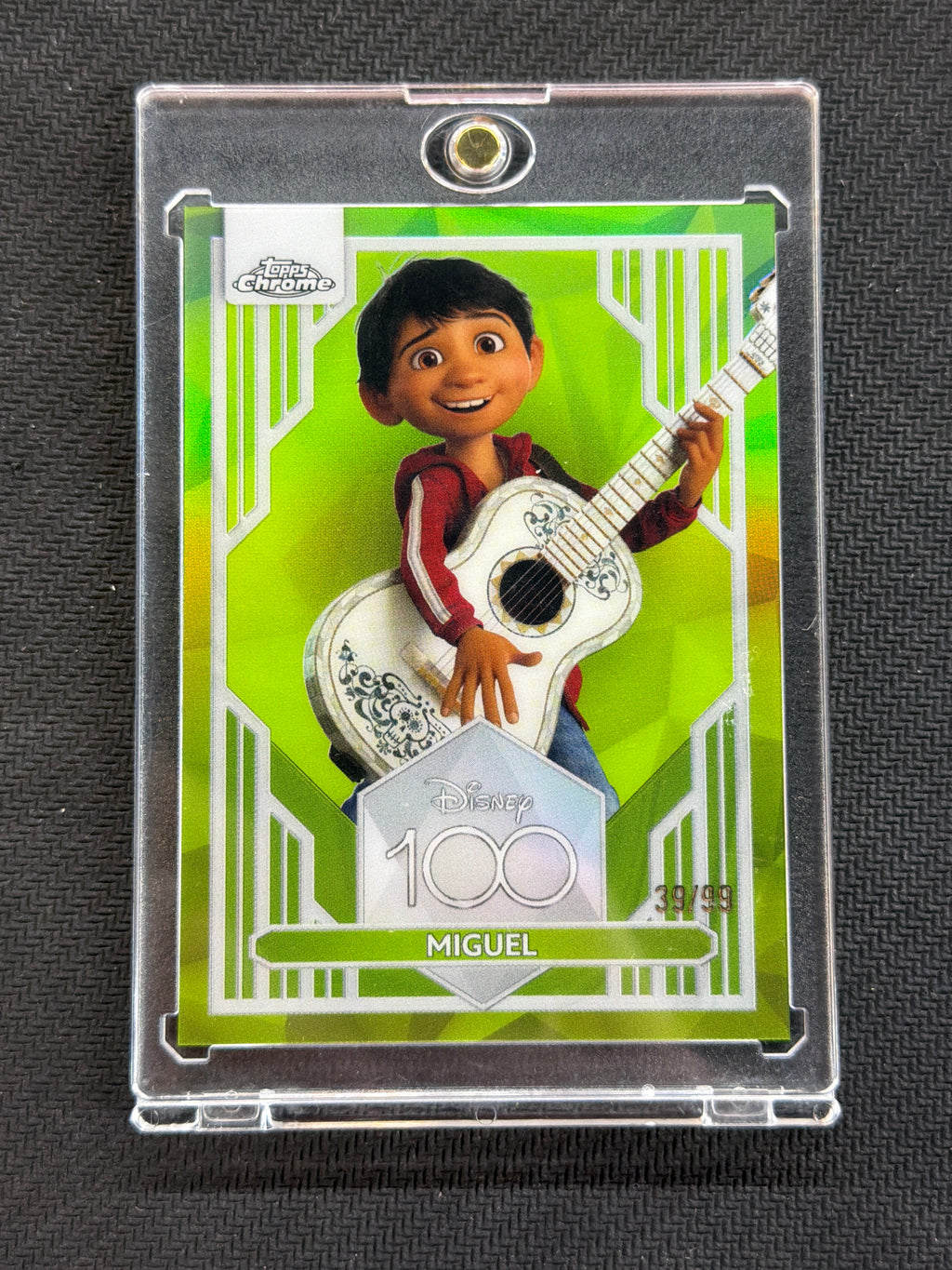 2023 Topps Chrome Disney 100 Miguel Green /99